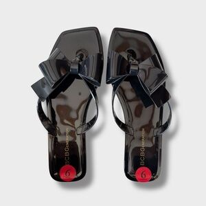 BCBGeneration Lima Bow Jelly Sandal